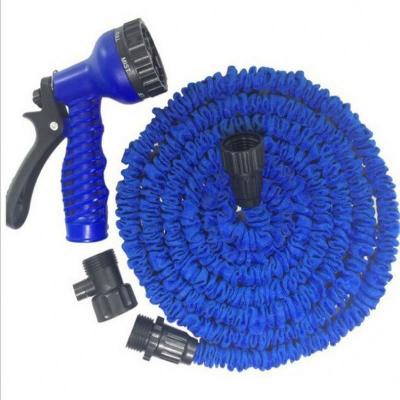 China Multifunctional 25-200Ft Adjustable Car, 7.5-60M Watering Spray Gun Expandable Plastic Hose Garden Folding Water Sprinklers Pipes for sale