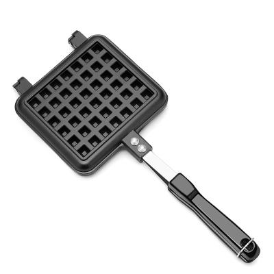 China Waffle Maker New Arrival Stocked Top Selling Die Cast Egg Blast Mold Bubble Waffle Pan for sale