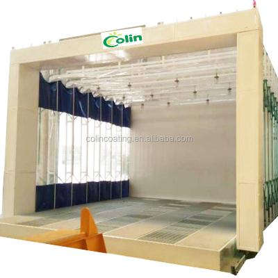 China factory powder spray coating booth automatic coating plant/powder spray coating machine/powder spray for sale