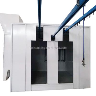 China Cheap Hotels Room Powder Coating Line Mini Spray Paint Booth for sale