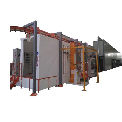 China China Factory PP PVC Powder Coating Booth Electrostatic Booth for sale