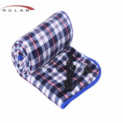 China 12v flame retardant car heated blanket, thermal car blanket, electric blanket for sale