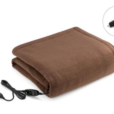 China HOT SALES 12V Therapy Heated Warm Car Blanket for Ainik Ainik Outdoor Travel for sale