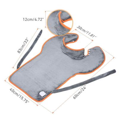 China Hot Pad Sales Overheat Neck And Shoulder Therapy Wrap Electric Heating Pad /Heated Pad For Ainik Neck And Shoulder for sale