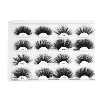 China Mink Eyelash Vendor Cruelty Free 13-30MM Mink Eyelash Vendor Sensitive Eyelashes for sale