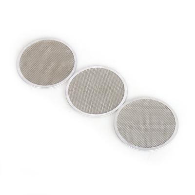 China Corrosion Resistance high quality ss 304 stainless steel round shape woven mesh filter screen disc for sale