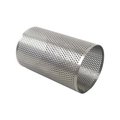 China Kinds Filtration Industry Custom made stainless steel 304 perforated filter tube for sale