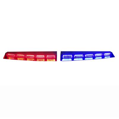 China Interior Rear Window Voluntary Red Blue Dash Vehicle Voluntary Blue Red Dash Interior Visor Flashing Light Bar LED Firefighters Secret Police Officers Secret Police for sale