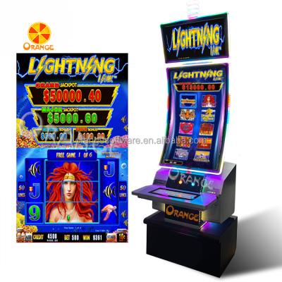 China Coin Operated Game Devleloper Slot Skill Video Game Machine Lightning Link 10 in 1 PCB Board Cabinet Multi Arcade Machinesale OS-018 for sale