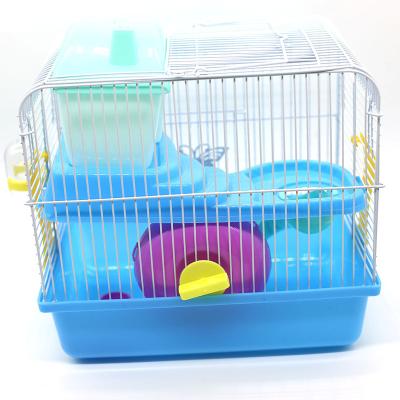 China Breathable Luxury Custom Foldable Portable Cage Tunnel Small Animal Carrier Castle Pet House for sale