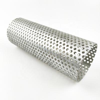 China Kinds Filtration Industry 304 Customized Stainless Steel Screen Mesh Filer Basket Filter Tube For Filtration for sale