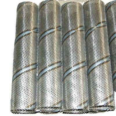 China Factory 304 Stainless Steel 316 316L Perforated Metal Tube for sale