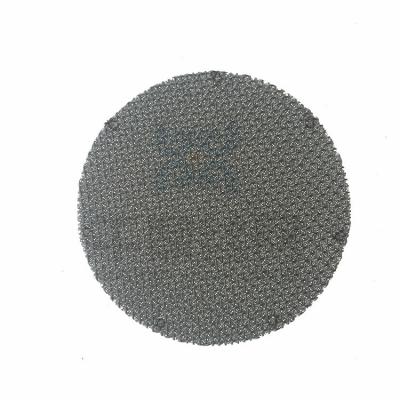 China Plain Weave 316 Filter Disc Stainless Steel Filter Disc Used For Extruder Screen for sale