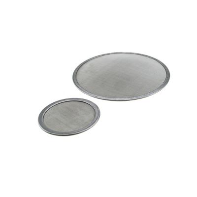 China High Precision Reusable Reusable Micron Stainless Steel Wire Mesh Filter Ultra Fine Disc For Filtration for sale