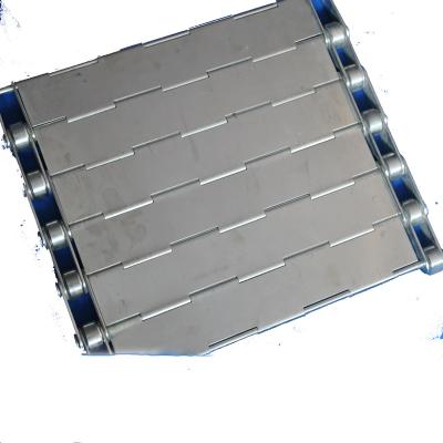 China Heat Resistant Carbon Steel Metal Chain Plate Mesh Stainless Wire Food Conveyor Belt for sale