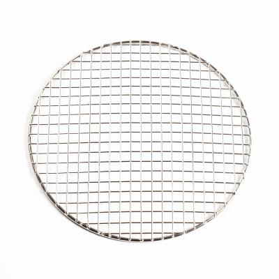 China Easily Cleaned Food Grade Stainless Steel BBQ Grills Accessories BBQ Grill Wire Mesh Charcoal Grill Mat For Home Use for sale