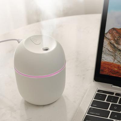 China Night Smart Colorful Light Car OEM Appliances USB Humidificador Ultrasonic Portable Air Humidifier For Home for sale