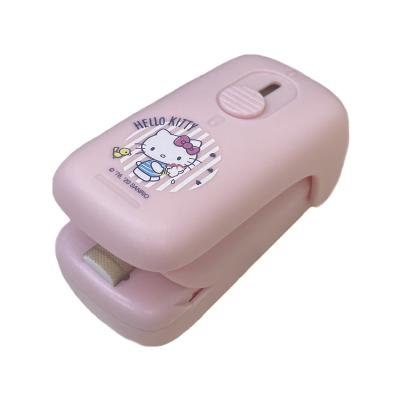 China Hello Kitty Manufacturer Well Made Hello Kitty Mini Bag 2 in 1 Mini Heat Sealer Sealer Food Saver Heat Sealer Machines for sale