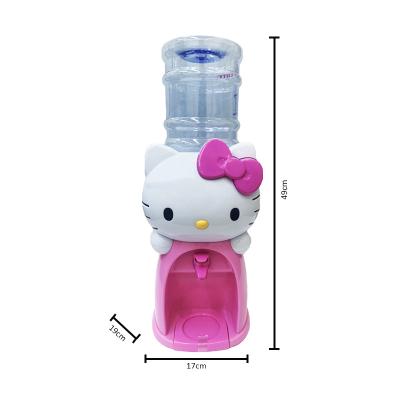 China Exquisite Cartoon Factory Price Hello Kitty Water Dispenser Pretend Play Kitchen Toys For Children for sale