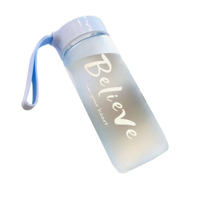 China Viable Factory Wholesale Drinking Bottle 600ml Portable Outdoor Plastic Water Bottles for sale