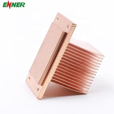 China Heatsink China Factory Custom Design Passive Heatsink Laptop Copper Heatsink for sale