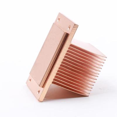 China Decorations dodge fin copper heatsink, dodge OEM heatsink, dodge fin heatsink manufacturer for sale