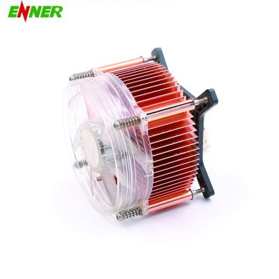 China Speaker China Computer Extruded Aluminum Heat Sink With Cooling Fan for sale