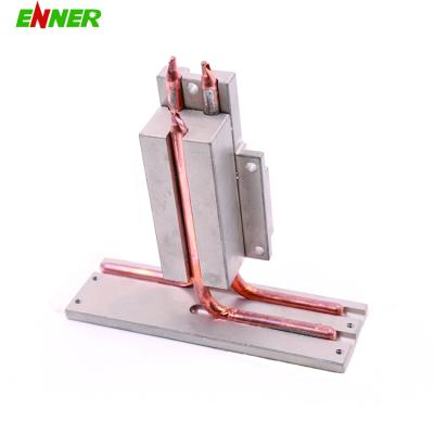 China Refrigeration Parts China Radiator Liquid Cooling Aluminum Cooper Tube Hest Sink for sale