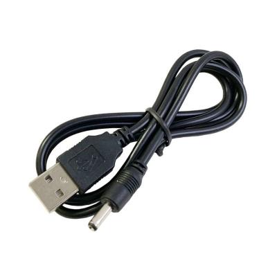 China Telecom Factory Price USB To 3.5MM Charging Cable 5V USB Mains Cords DC 3.5*1.35 Male To Straight Power Plug Cable for sale