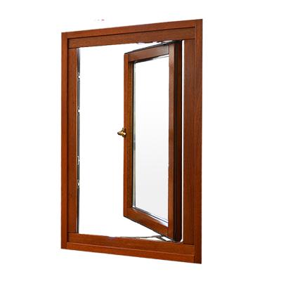 China Best Quality Modern Low Price Exquisite Workmanship Manchester Outward Opening Aluminum Clad Wood Window for sale