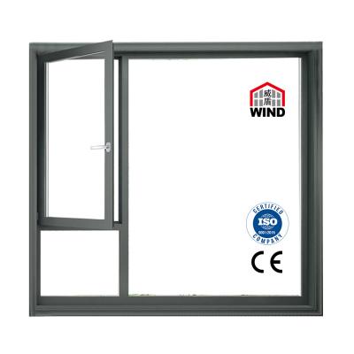 China French Outswing House Europe Design Swing Grill Windows Doors Aluminum Window Pane Aluminum Windows and Sliding Doors for sale