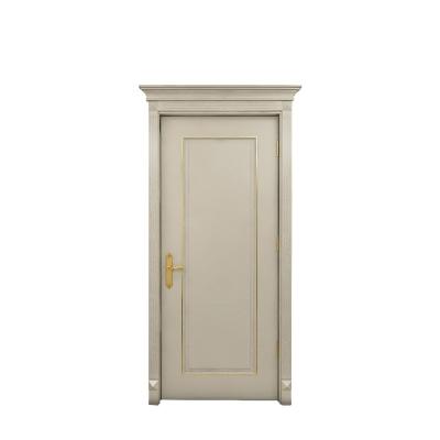 China High Quality Bedroom Doors Modern Solid Wood Door Modern Exterior Mahogany Internal Attacking Wood Interior Wood Doors for sale