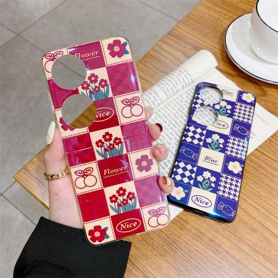 China Blue Ray Latest Cute Cartoon Shockproof Folding Hard TPU+PC Phone Case For Huawei p50pocket Folding Cover for sale