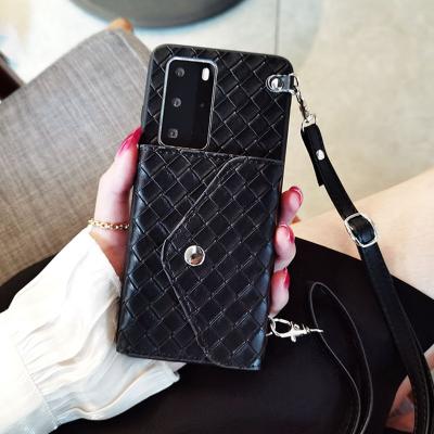 China Fashion Women Designer Adjustable Strap Card Wallet Phone Case Shockproof Wallet For Xiaomi Redmi Note 11 Pro Cover 10 Shell for sale