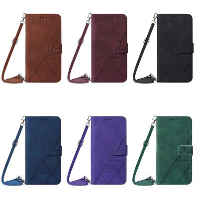 China Wallet Shockproof Luxury Card Feel Skin Crossbody Crossbody Phone Case For Xiaomi Redmi Note 11 Pro PU Leather Cover Shell for sale