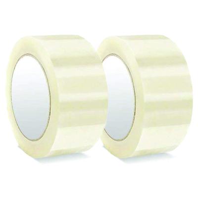 China Waterproof Clear OPP Packing Tape 3 Inch 2 Inch Wide 1.6 Core 50 Yards mil x Carton Sealing Tape Roll for sale