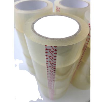 China Custom logo waterproof good quality opp adhesive strong acrylic packing tape roll with for packing shipping for sale