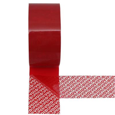 China Factory wholesale price waterproof tamper proof security void tape with high quality for sale