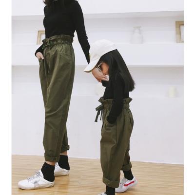 China Autumn Matching Family Clothes Matching Outfit Family Clothes Outfit Mother And Daughter Fresh Outfit 2pcs for sale