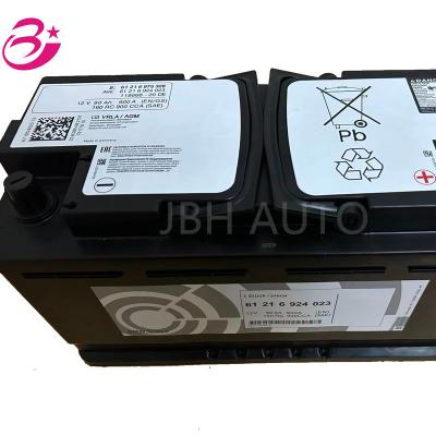 China Car battery 6121 6924 023 for BMW AGM VRLA 350*175*190 for sale