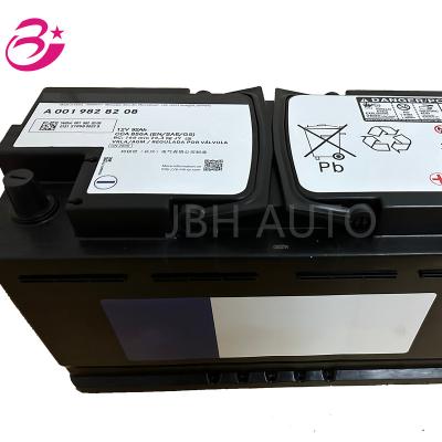 China 001 982 82 08 Car Battery For Mercedes Benz AGM VRLA 350*175*190 for sale