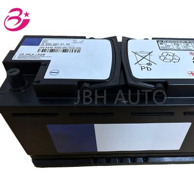 China 001 982 75 08 Car Battery For Mercedes Benz AGM VRLA 350*175*190 for sale