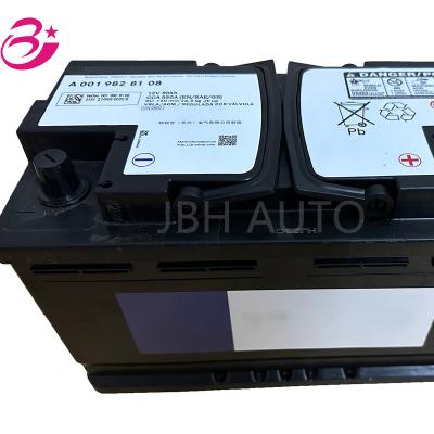 China 001 982 81 08 Car Battery For Mercedes Benz AGM VRLA 315*175*190 for sale