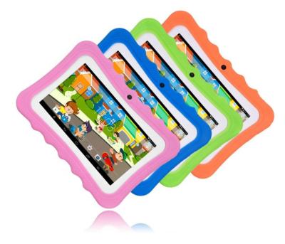 China High quality shockproof Android 4.4. Andro Kids For Online Learning 7 inch tablet for sale