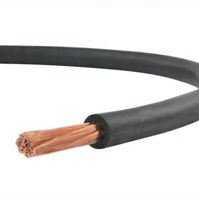 China Industrial copper welding wire 50mm 70mm 95mm 120mm 150mm stranded electric welding cable for sale