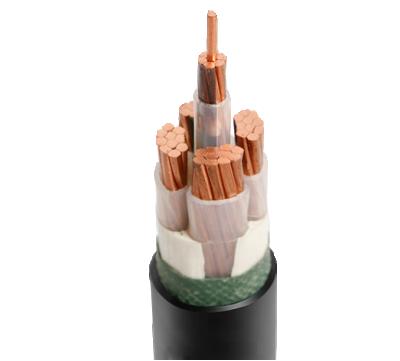 China Power Plant NYY Power Cable 0.6/1KV 4 Core 50mm2 75mm2 PVC Insulated And Sheath Cable for sale