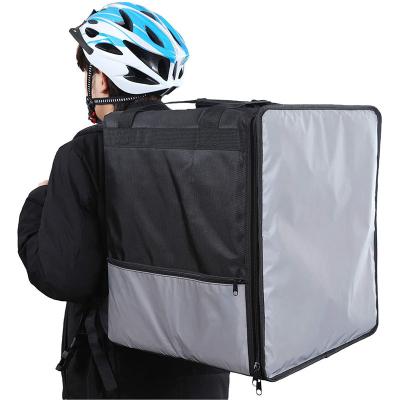 China Wholesale Commercial Large Motorcycle Delivery Insulated Thermal Cooler Bag Insulated Food Pizza Delivery Backpack for sale