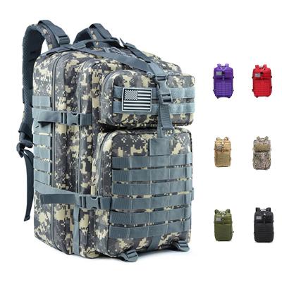 China Camping Molle Bag Backpack Military Tactical Multifunctional Durable Fashion Waterproof Hunting Military Bag for sale