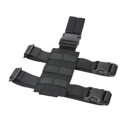 China Dowsen Molle Drop Leg Holster Bag Anti-theft Outdoor Tactical Adjustable Universal Module For Left/Right Leg for sale