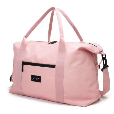 China Fashion Travel Bag Weekender / Gym Overnight Fleece Tote Bag For Women Men Sports Bag for sale